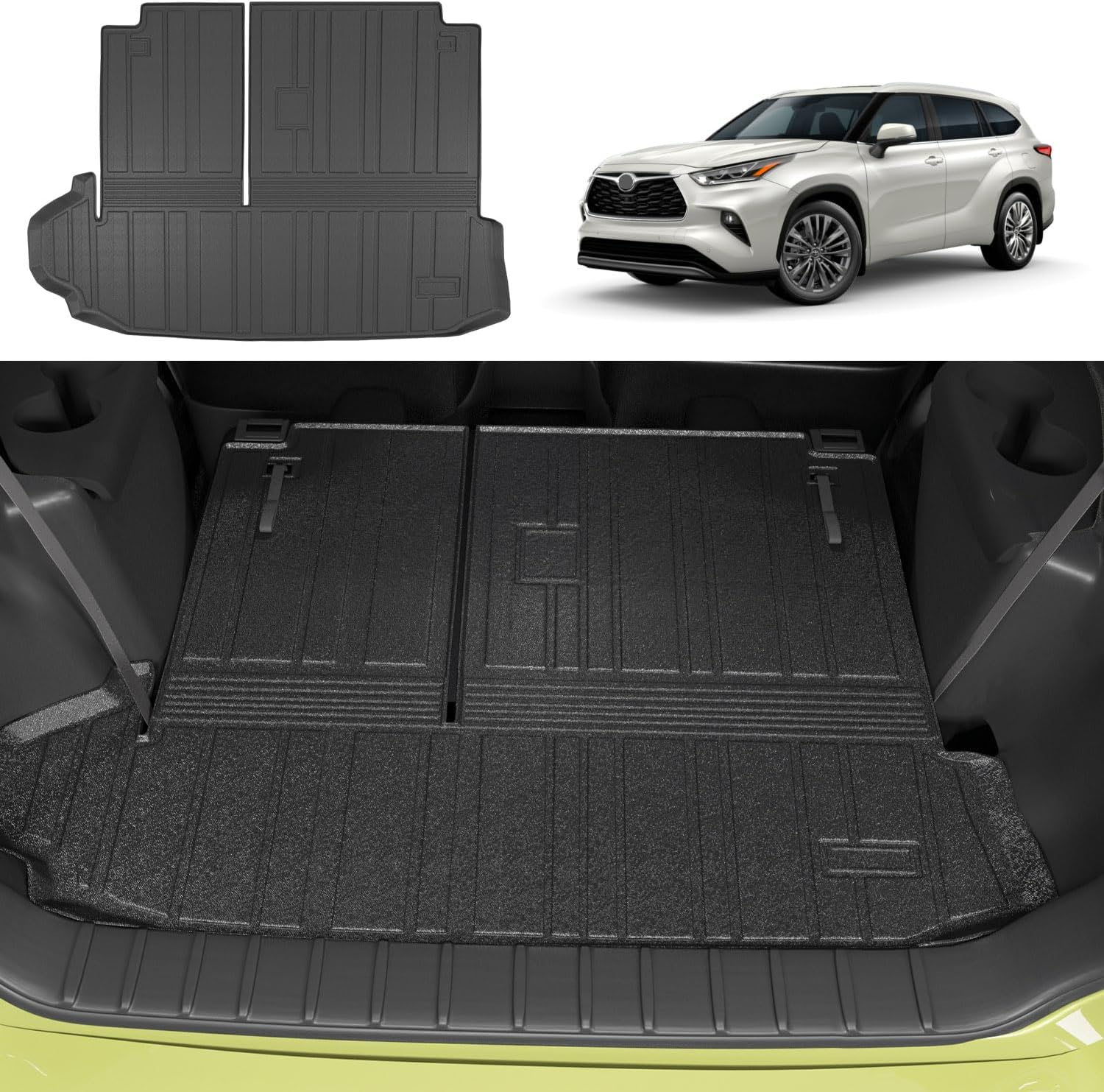 Thinzyou Cargo Mat Compatible with 20202024 Toyota