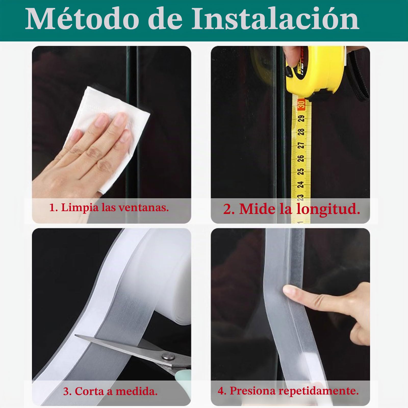 Barrera Antilluvia para Ventanas,Barra De Goma Autoadhesiva Impermeable Para Ventanas,protectores puertas contra lluvia,Evita El Reflujo De Agua De Lluvia,para protección exterior del hogar