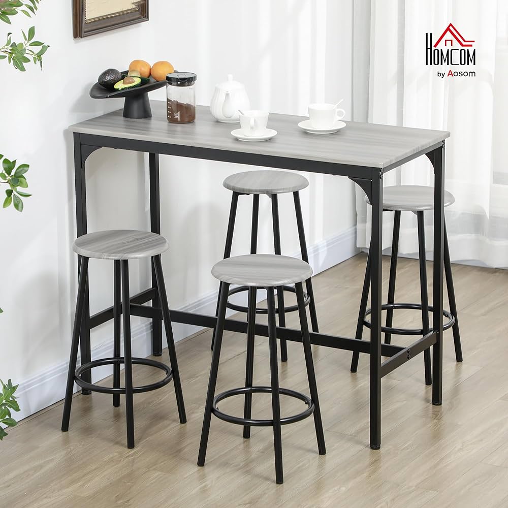 PR⭐︎SDVTP-002 MAZIN FURNITURE Junipero 5-piece Counter | Home Furniture