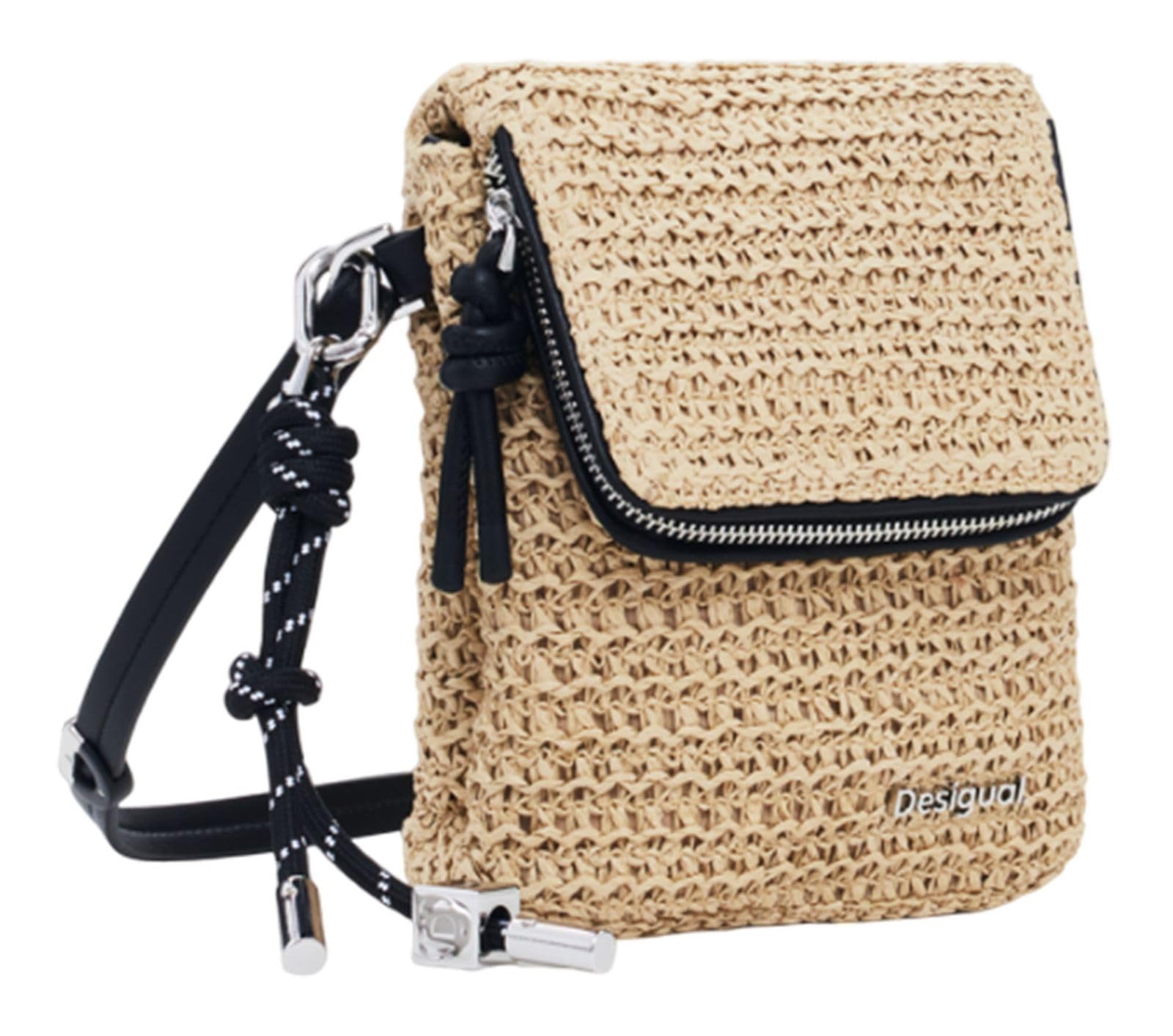 Desigual Mone_Half Logo Raffia_V, 1014 Natural, U