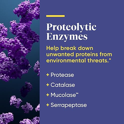 Miniatura 4 de ENZYMEDICA Cápsulas de defensa enzimática, 120 unidades
