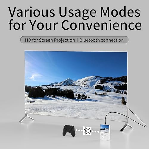 Miniatura 6 de RG40XX V - Consola de juegos de mano retro, consola de juegos RG40XXV de 4.0 pulgadas, pantalla IPS sistema Linux integrado 64G TF tarjeta 5017