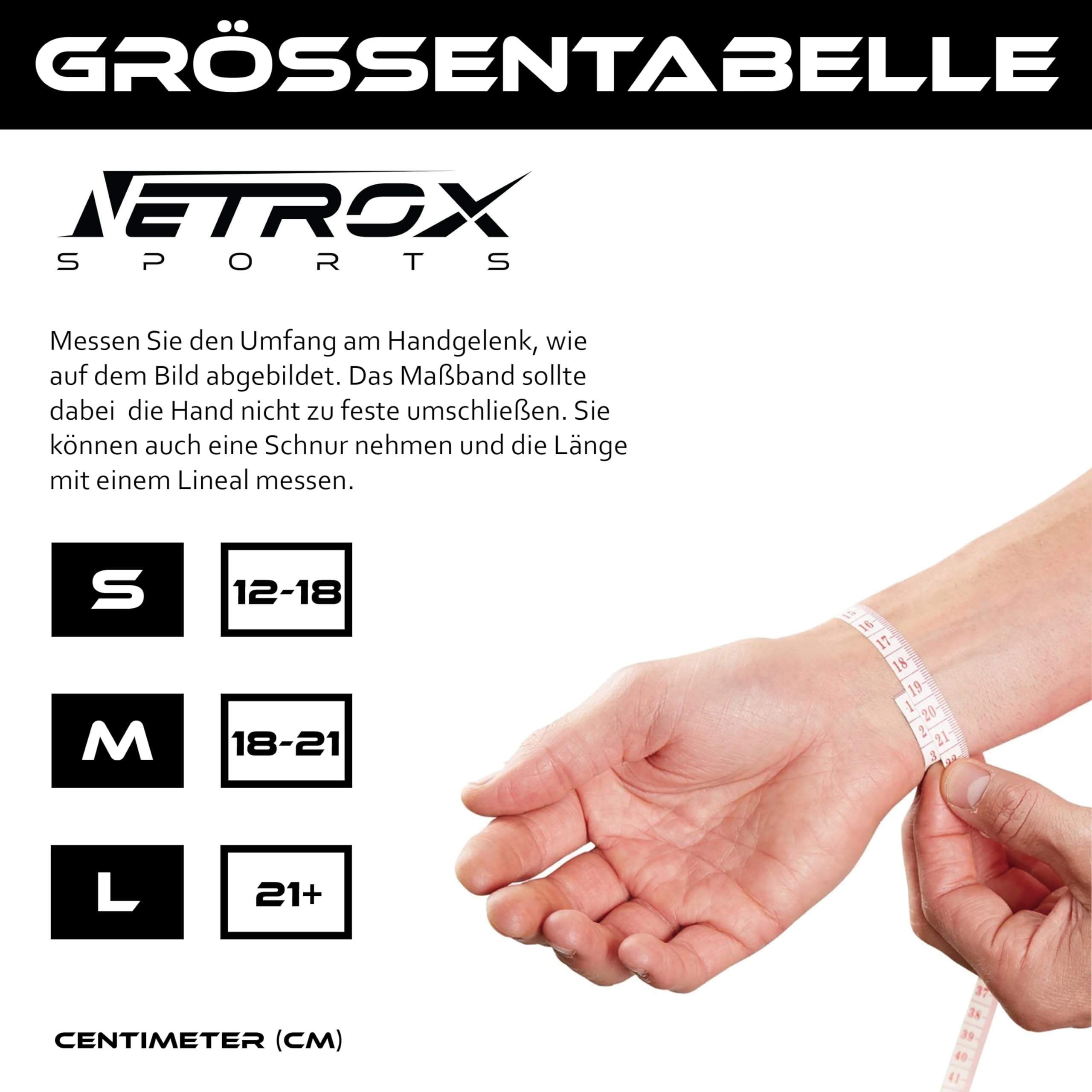 Netrox - Zughaken Zughilfen für Krafttraining - Metall Haken - schwere Gewichte - für Kreuzheben, Bodybuilding mit Handgelenkschutz - Fitness, Grip Zughilfe, Zughilfen Gym für Männer & Frauen