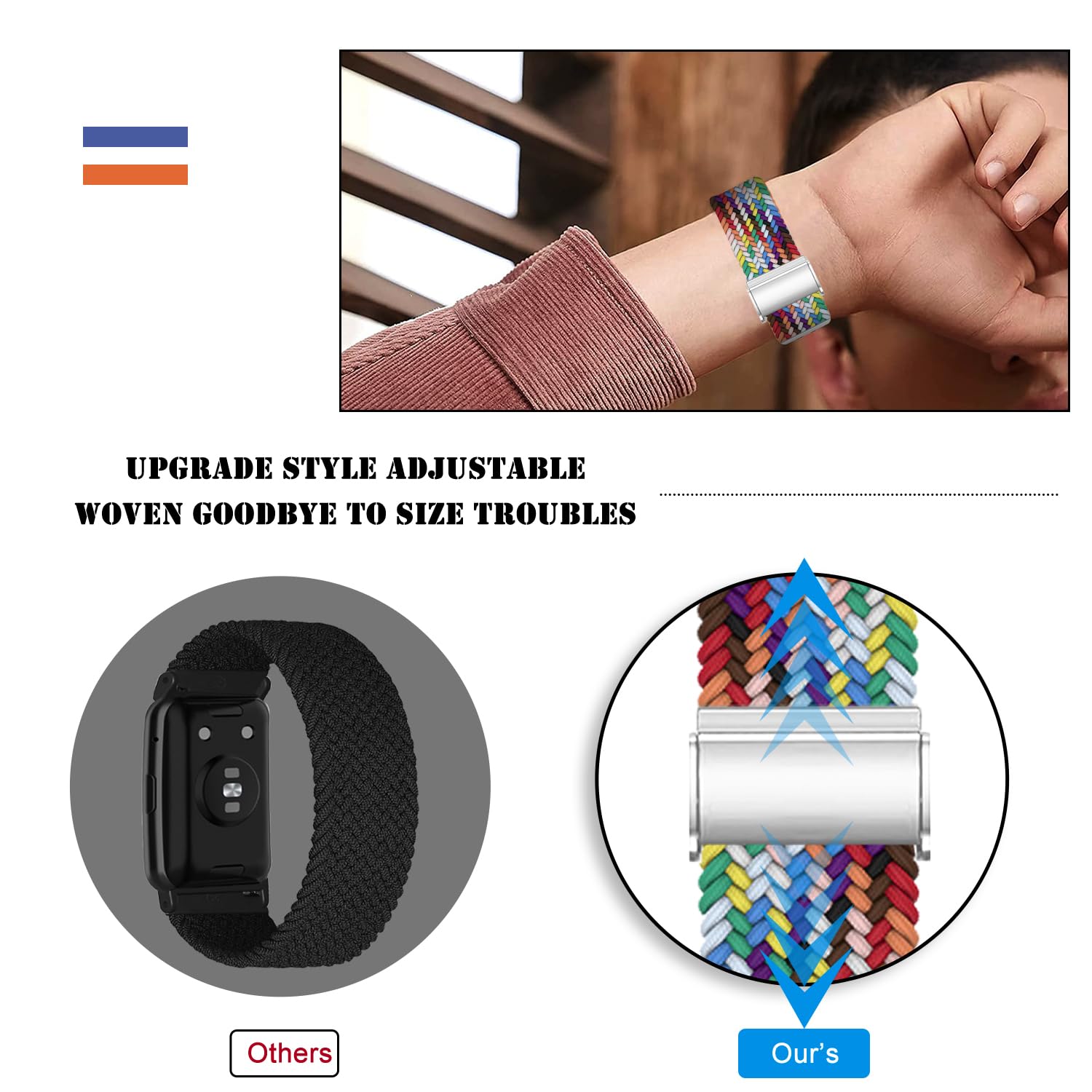 Niboow Strap for Xiaomi Smart Band 9 Pro/Smart Band 8 Pro - Image 4