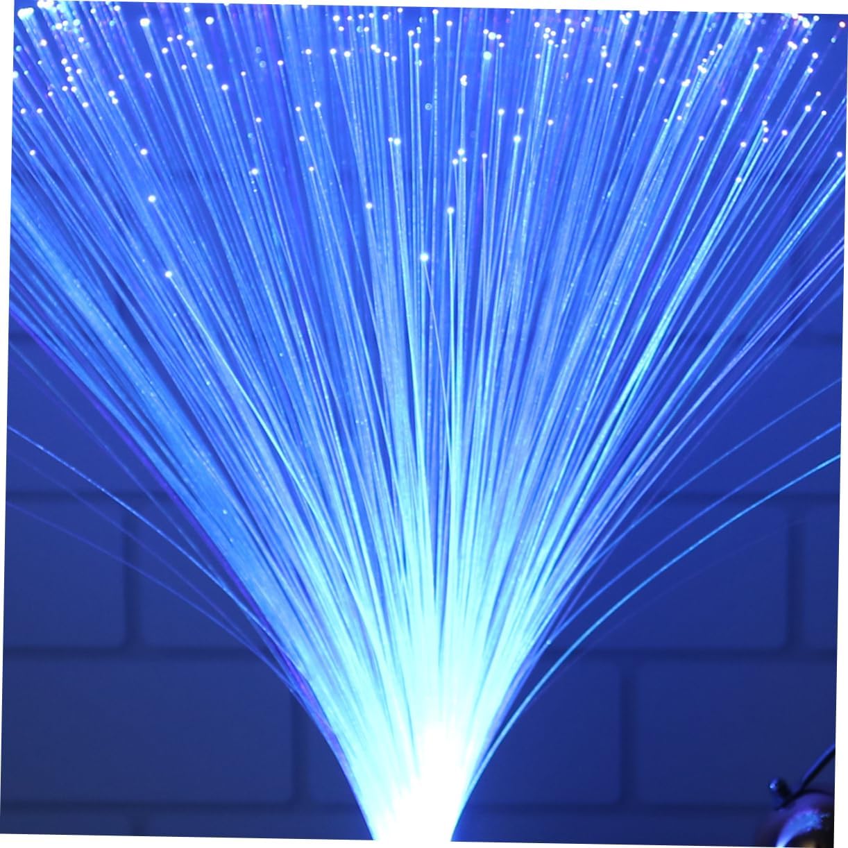 TEHAUX 6pcs Fiber Optic Glacier Lamp Led Fiber Optic Lights for Party Wedding Home Office Decoration