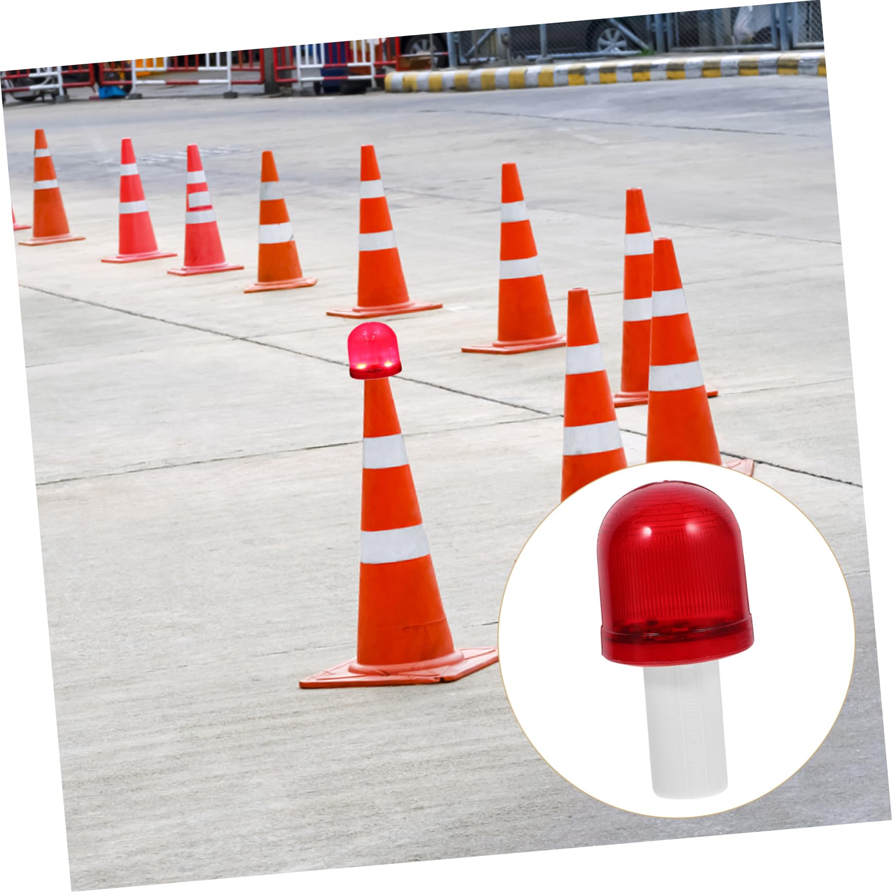 Cabilock Traffic Flasher for Car 4pcs Emergency Warning Lights Waterproof Night Visibility