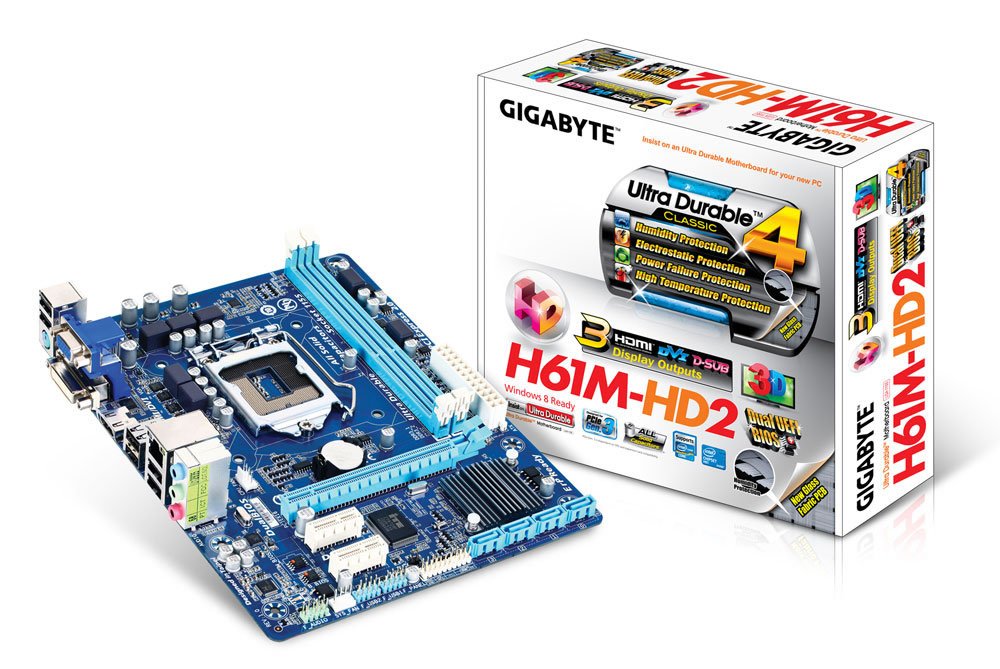 i7 2600K＋GIGABYTE GA-H61M-HD2セット Amazon | GIGABYTE マザーボード Intel H61 MicorATX GA-H61M