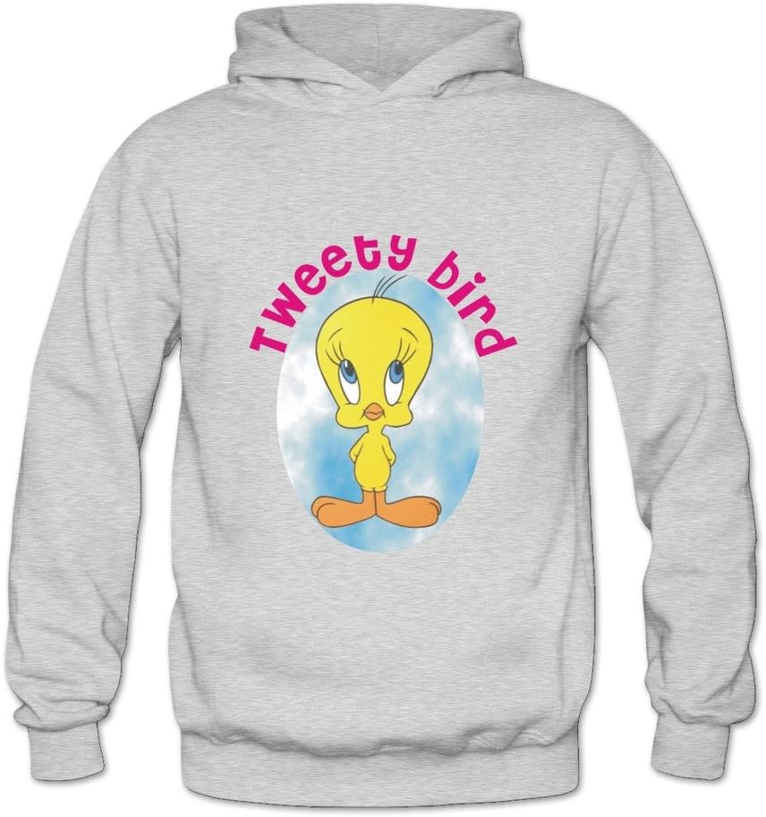 Tweety Bird Long Sleeve Cotton Hoodies For Ladies
