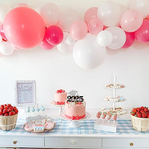 Miniatura 89 de Paquete de 24 adornos dorados para cupcakes de graduación 2025 con purpurina So Proud of You Done Diploma Graduation Cap Cupcake Picks Class of 2025