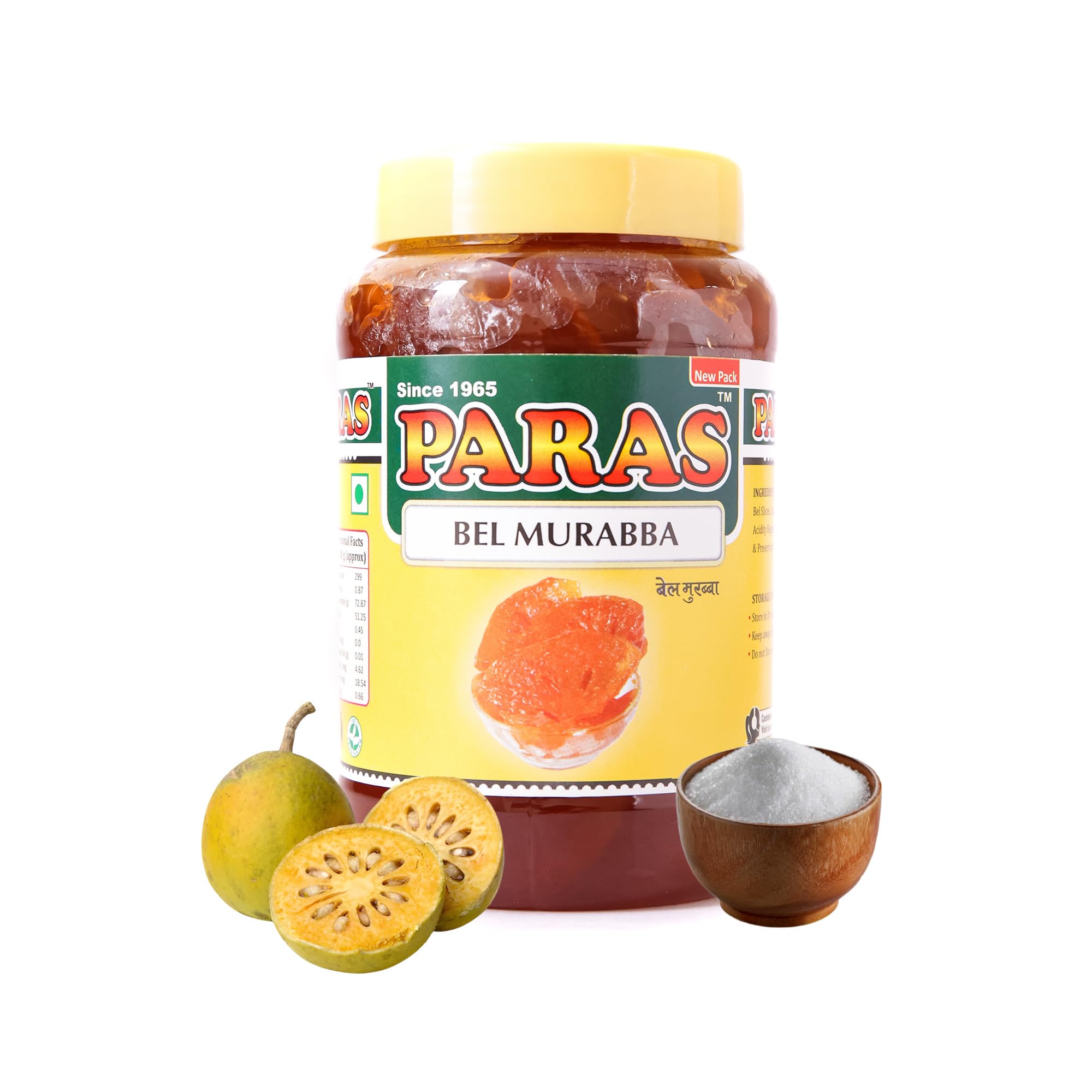 Paras Banarasi Bel Murabba 500g | Wood Apple Preserve in Sugar Syrup | Traditional Ayurvedic Sweet | Supports Digestion & Prevents Heatstroke | Homemade Style Indian Murabba-image-35