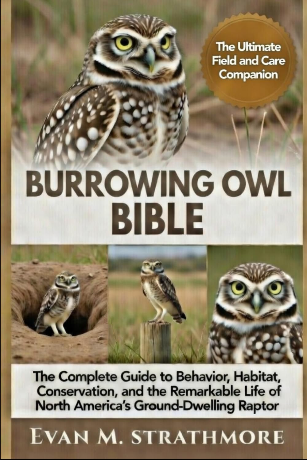 BURROWING OWL BIBLE: The Complete Guide to Behavior, Habitat, Conservation, and the Remarkable Life of North America’s Ground-Dwelling Raptor