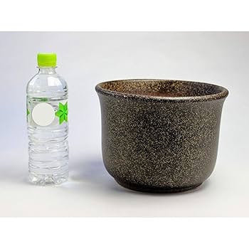 Amazon.co.jp: CtoC JAPAN Select 信楽焼 植木鉢 P7-9A 陶器 幅