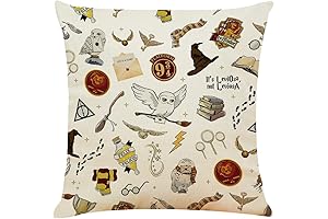 Harry Potter Throw Pillow: Magic and Reading Delight