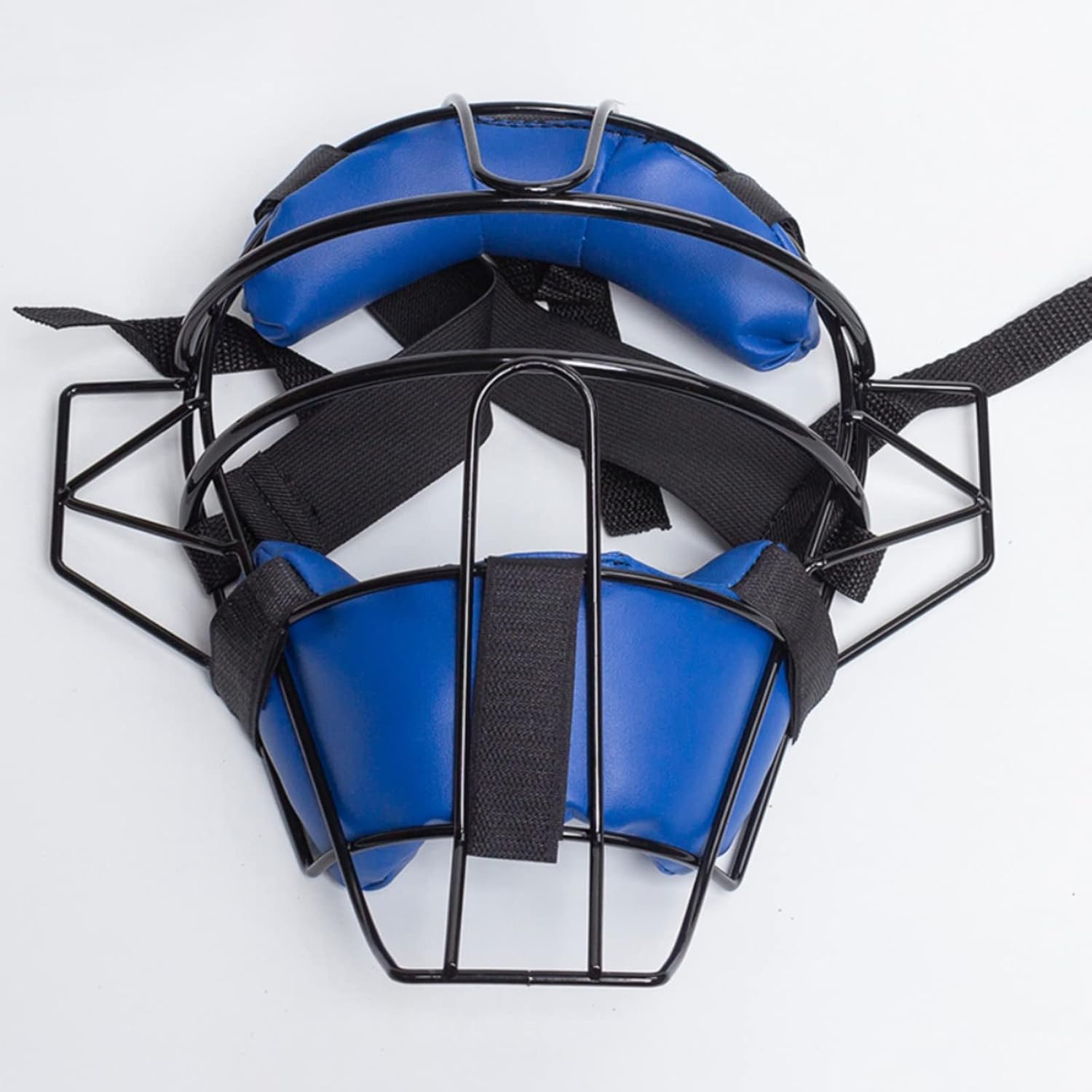 Baseball Softball Catcher Masks Protective Gear, Softball Defensive Fielder Face Mask, Wide Field Vision Soft Durable Safety Fielder Head Guard Softball Batting Helmet for Kids Youth Adults