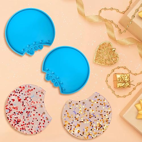 Miniatura 4 de Molde de resina de orejas de ratón, 4 piezas de molde de silicona para orejas de ratón, molde de silicona con forma de oreja, molde de fundición de