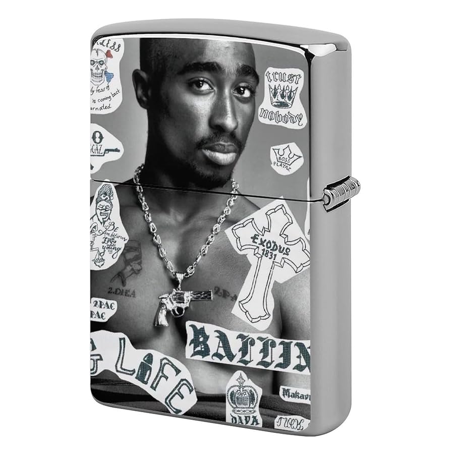 Amazon.co.jp: ライターケース 2PAC Tupac ZIPPO兼用ケース