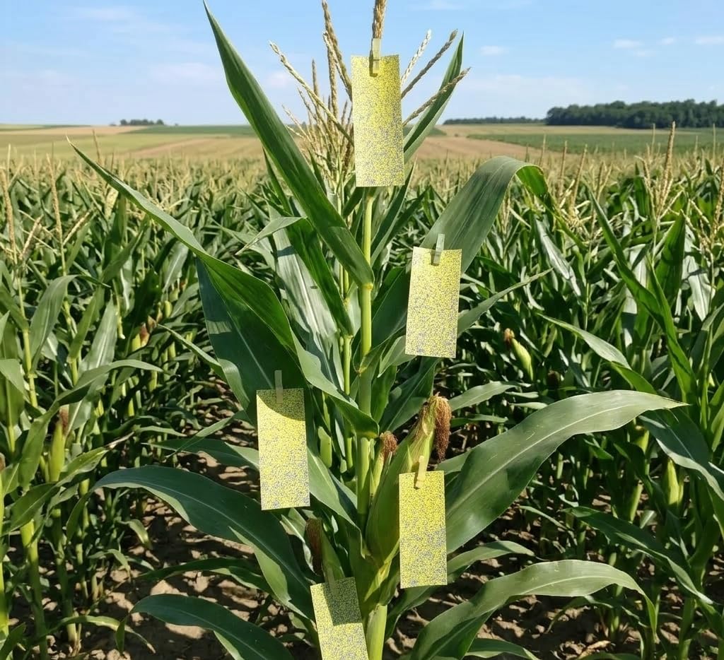 Papel Hidrosensible 76x26 mm 25 Tarjetas Control Cobertura Densidad Gotas Pulverización Agrícola