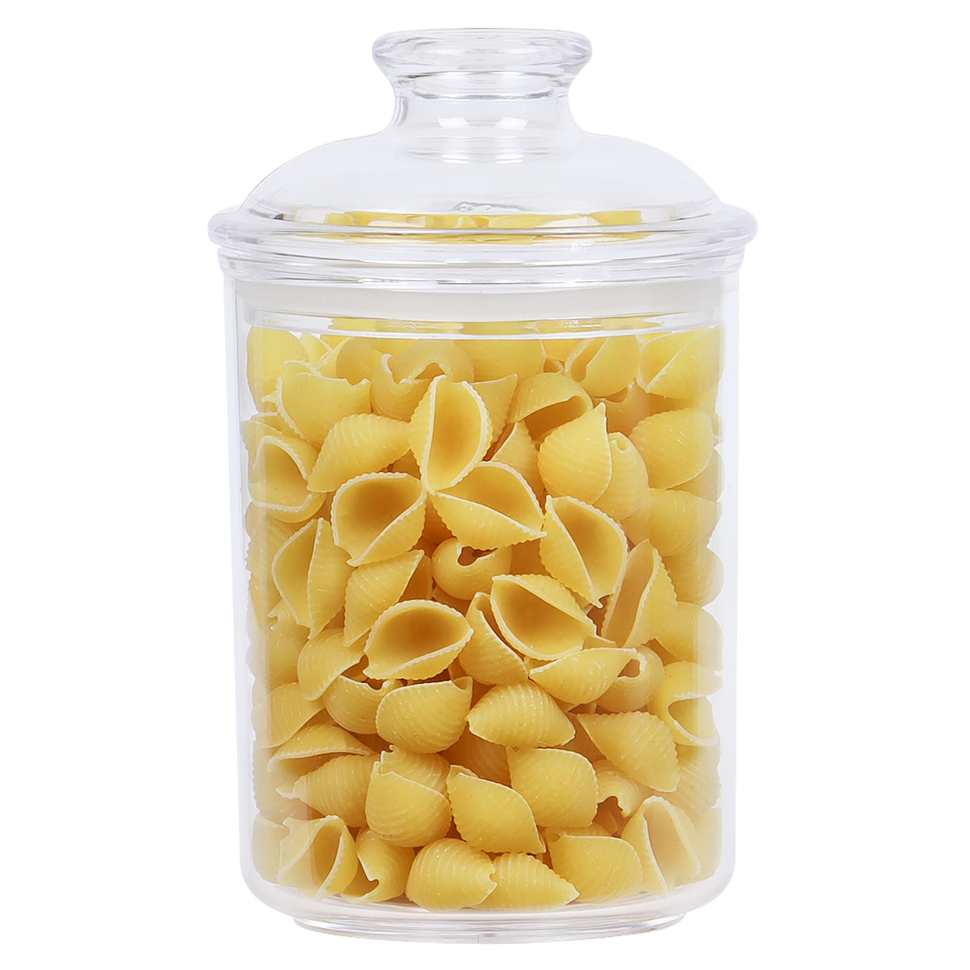 JOEY'Z 24oz Acrylic Airtight Candy Jar Cookie Jar - Candy Jars with Lids Apothecary Jars With Lids - Laundry Pods Container Laundry Pod Container