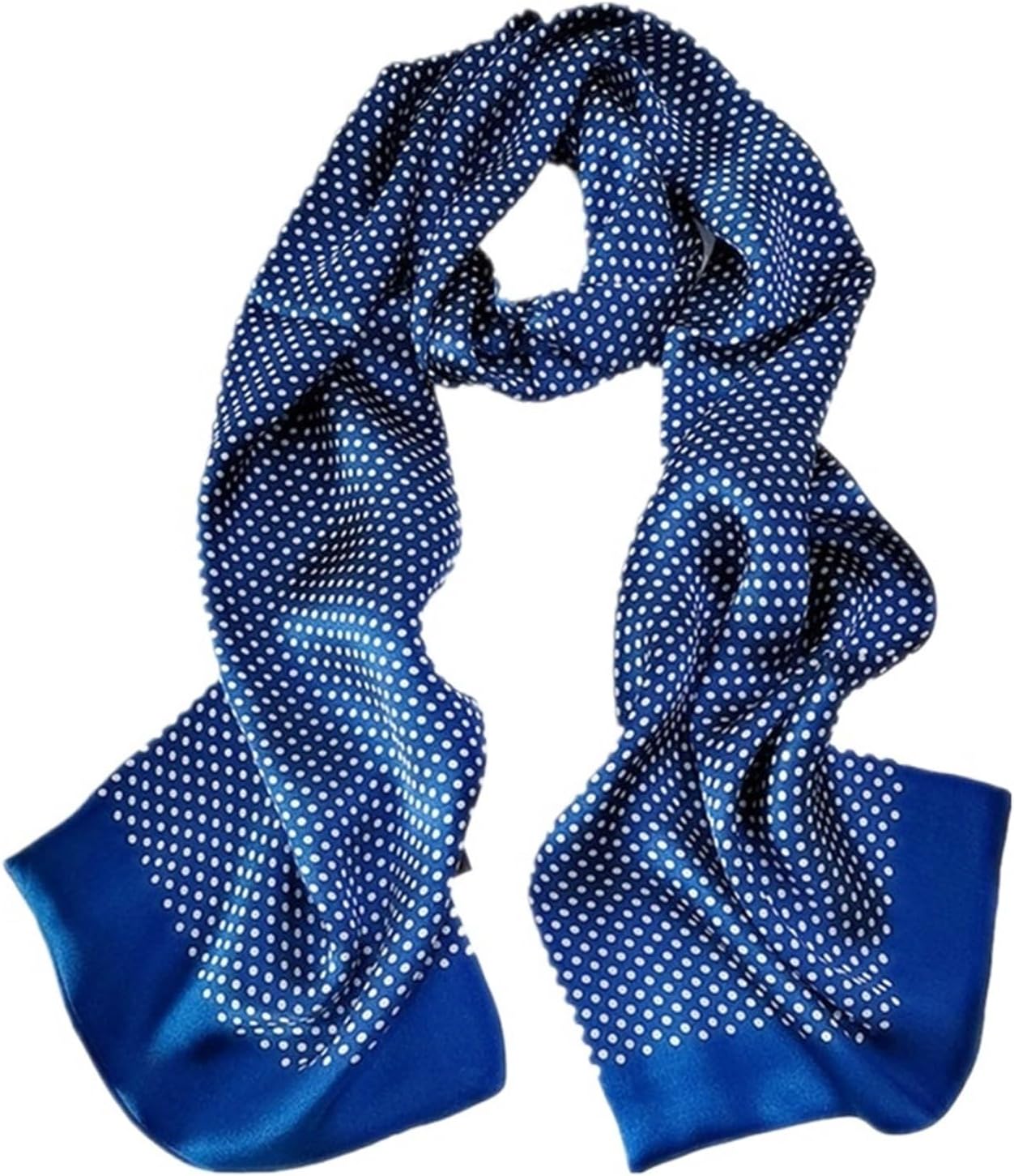 Compatible For Nature Silk Scarf Men Autumn Winter Male Warm Long Neck Doulble Layer
