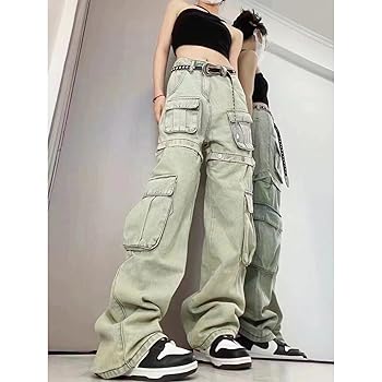 Amazon.com: Women's Gothic Overalls Vintage Multi Pocket