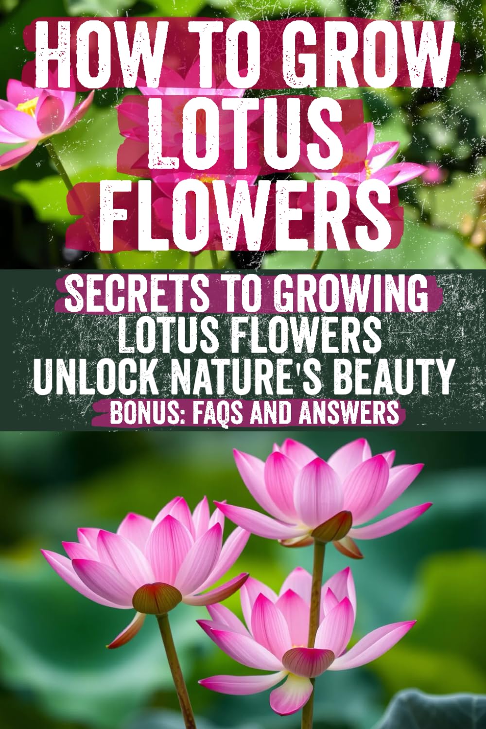 How to Grow Lotus Flowers: A Comprehensive Guide to Cultivating Stunning Lotus Plants in Your Garden and Home – Ideal for Beginners and Experienced Gardeners