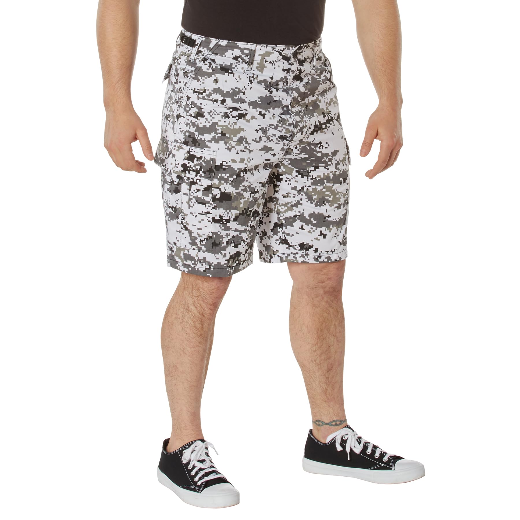 Rothco Men’s BDU Cargo Shorts – Navy Blue Tactical Outdoor Hiking Shorts With Multiple Pockets - View #10
