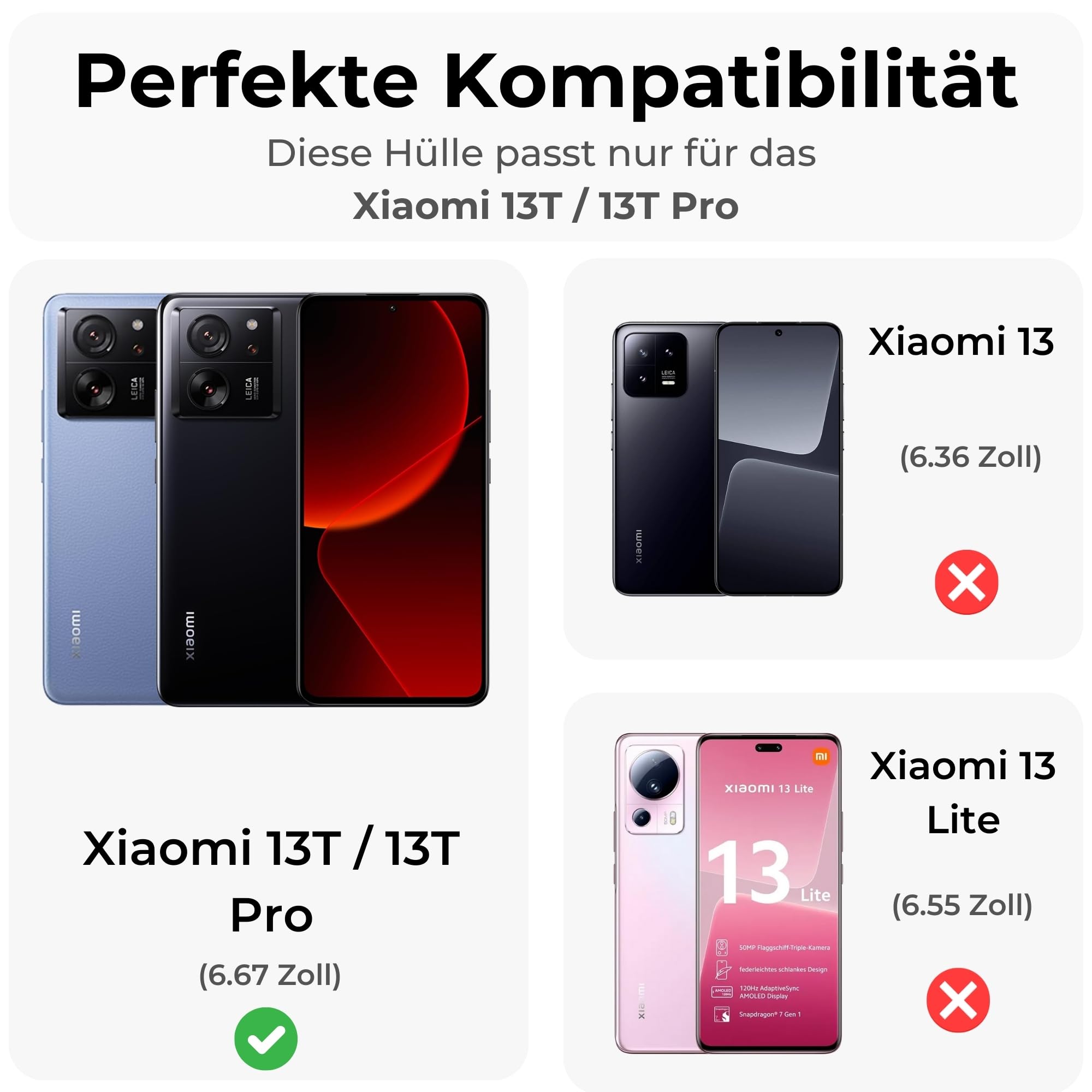 Xiaomi 13T / 13T Pro stile etnico Custodia con cordino
