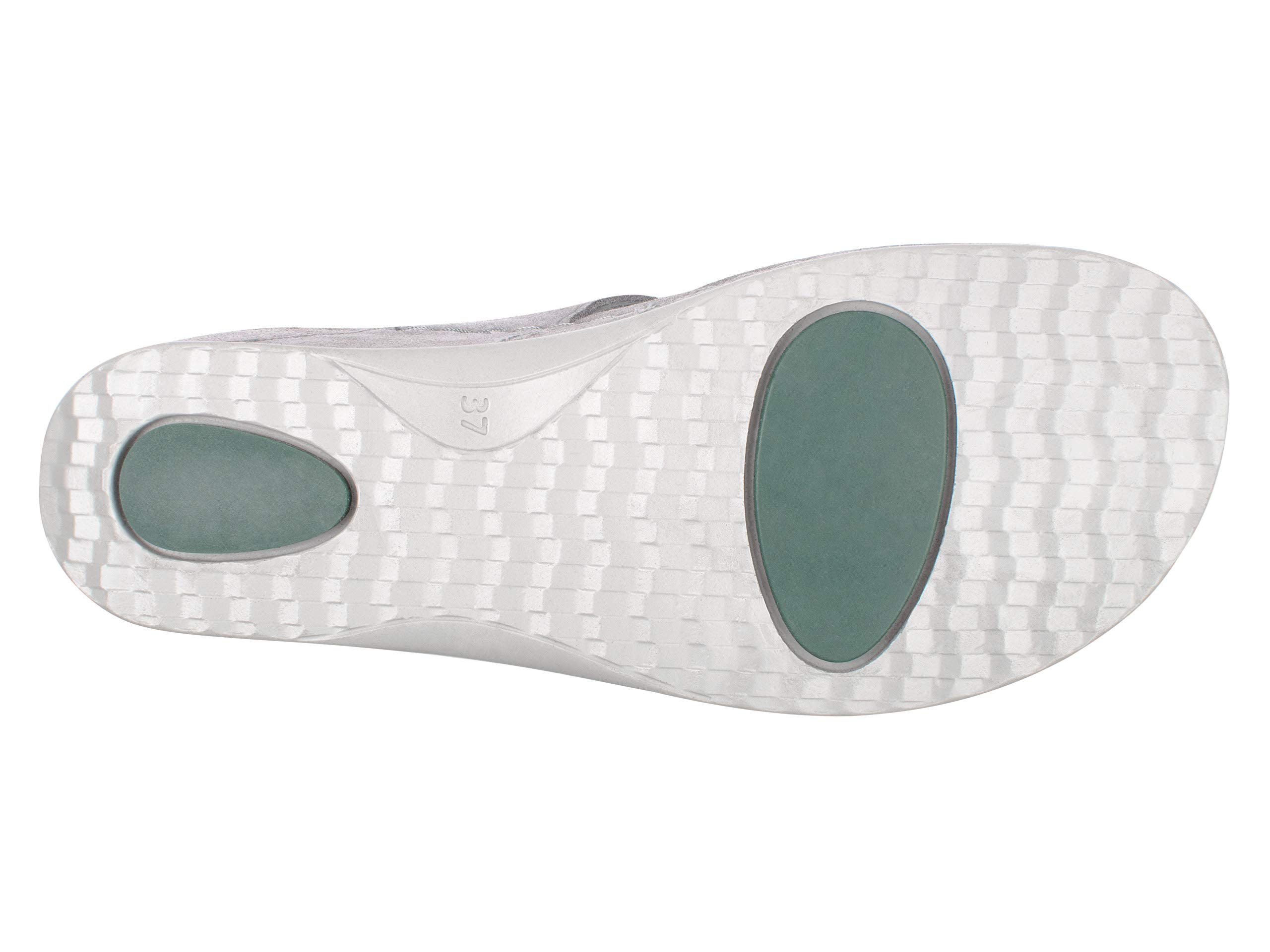 Jürgen Hirsch Mules Vita 01 pour femme - Semelle de massage en cuir - Coussinets anti-chocs