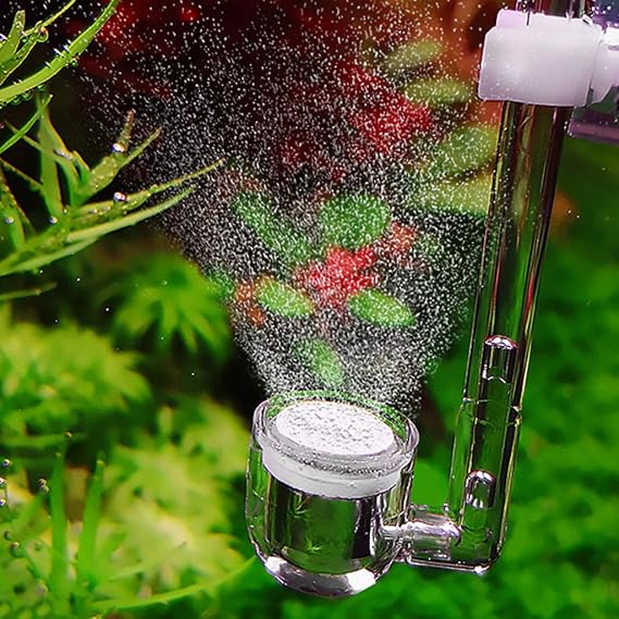 Aquarium CO2 System Bubble Diffuser U Shaped Atomizer Arcylic Tube with Suction