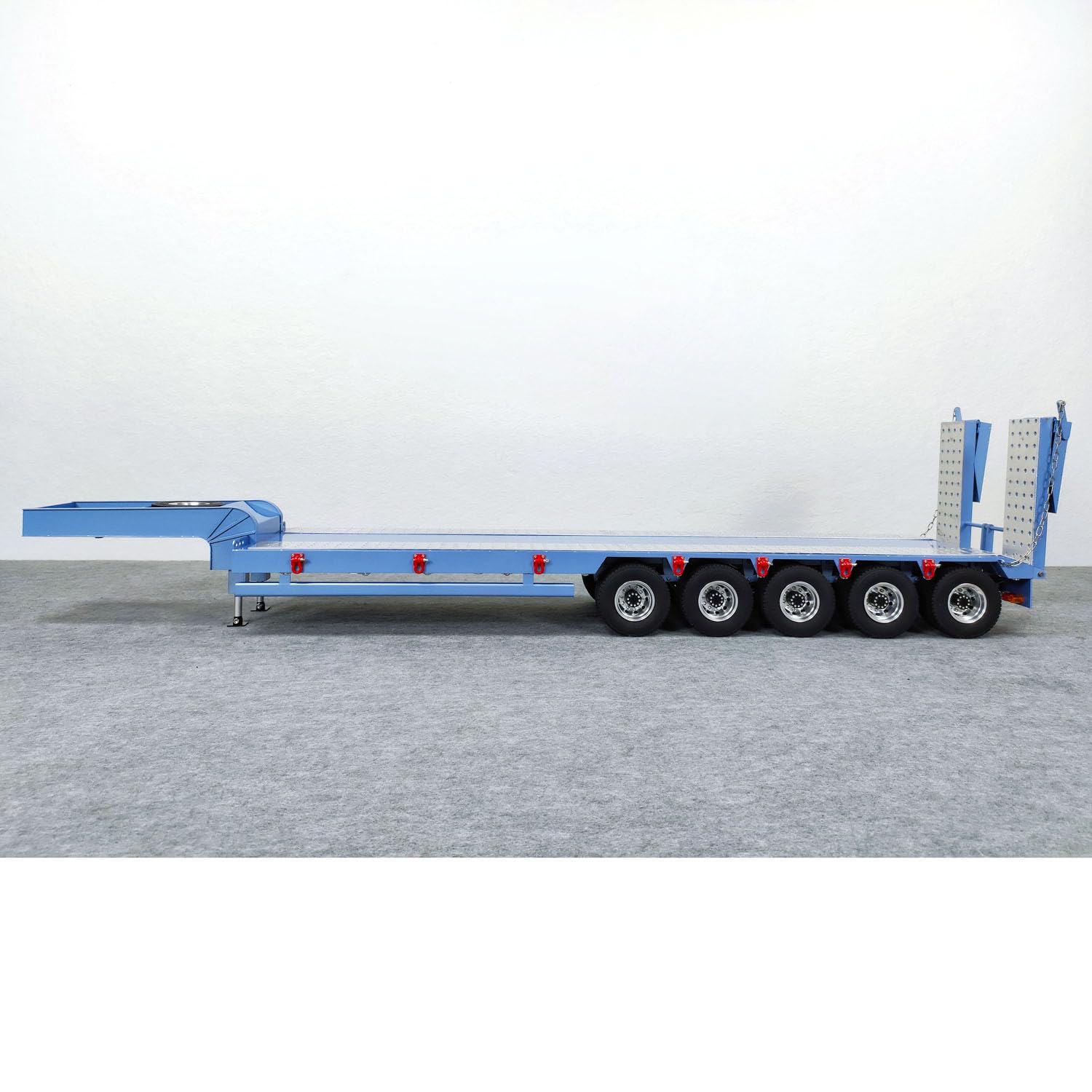 TOUCAN RC HOBBY 5 Achsen Metall Sattel auflieger für 1/14 RC Traktor LKW Fernbedienung Dumper Cars