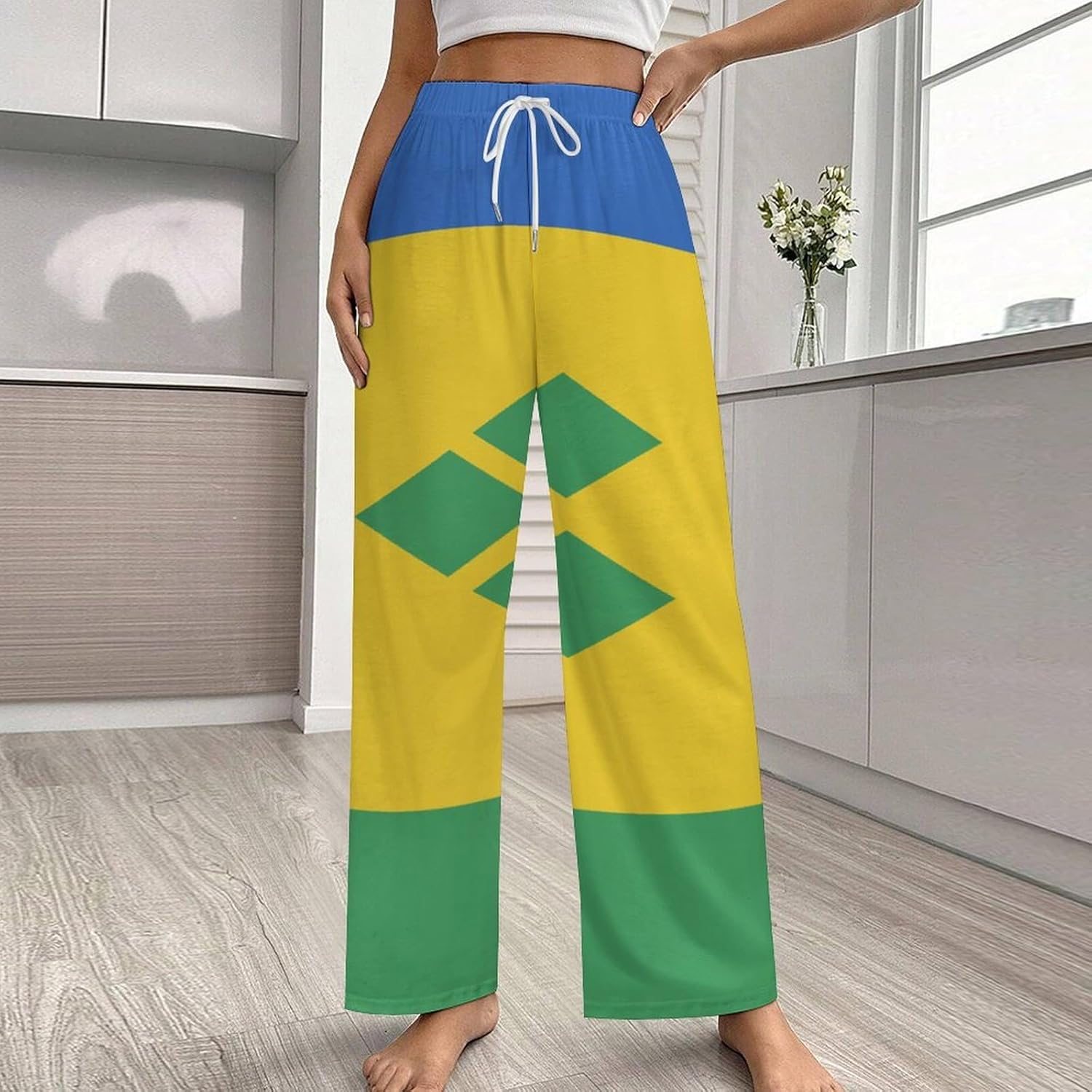 Sealand,Principality of Flag Pyjamas Pants Temperament Unisex Women Daily Long Pants Simple Women Homewear