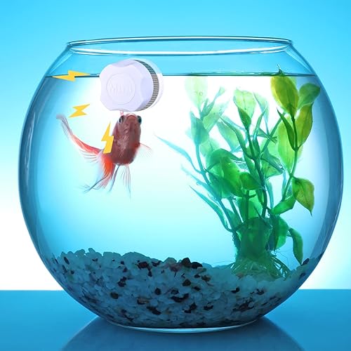 Miniatura 6 de Xuhal Limpiador de vidrio para acuario, raspador magnético de algas para acuarios de vidrio, cepillo magnético, raspador de acuario, accesorios para