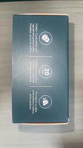 Miniatura 11 de CERA+ Cafetera de café portátil Pro (cesta de 2.008 in) y caja de regalo, máquina de café espresso eléctrica autocalentable para moler café