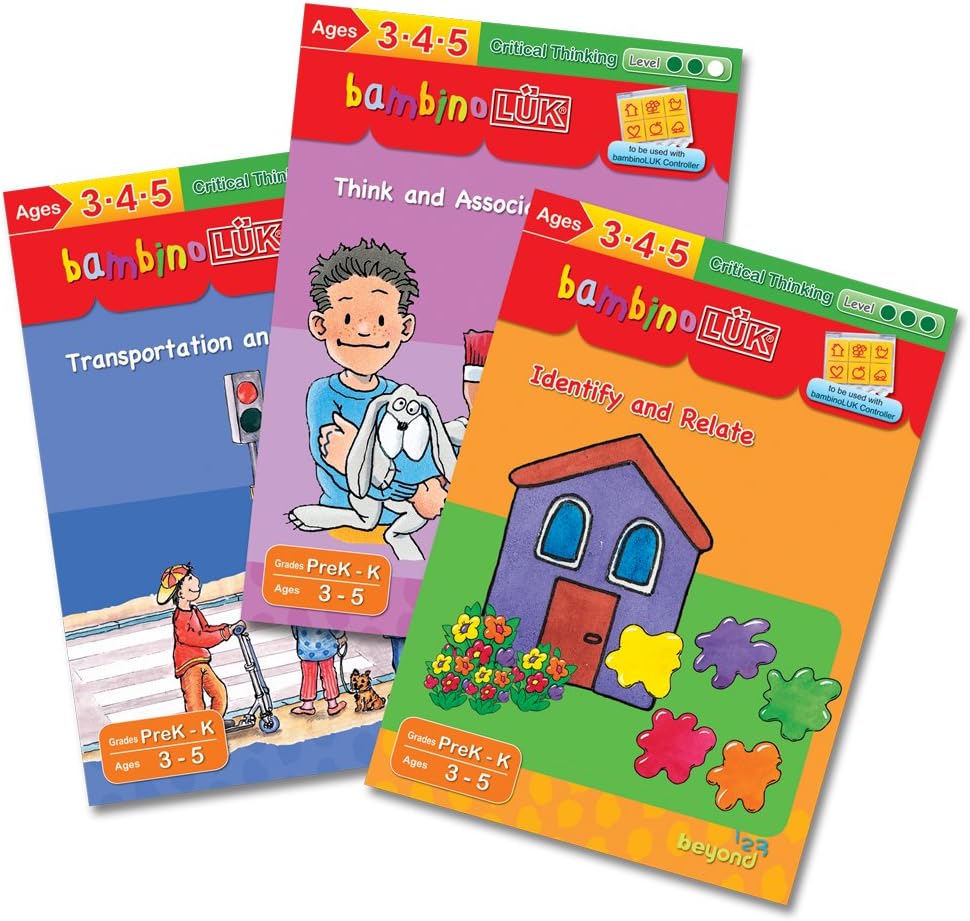 Beyond123 BambinoLUK Early Learning Critical Thinking 1 Workbook