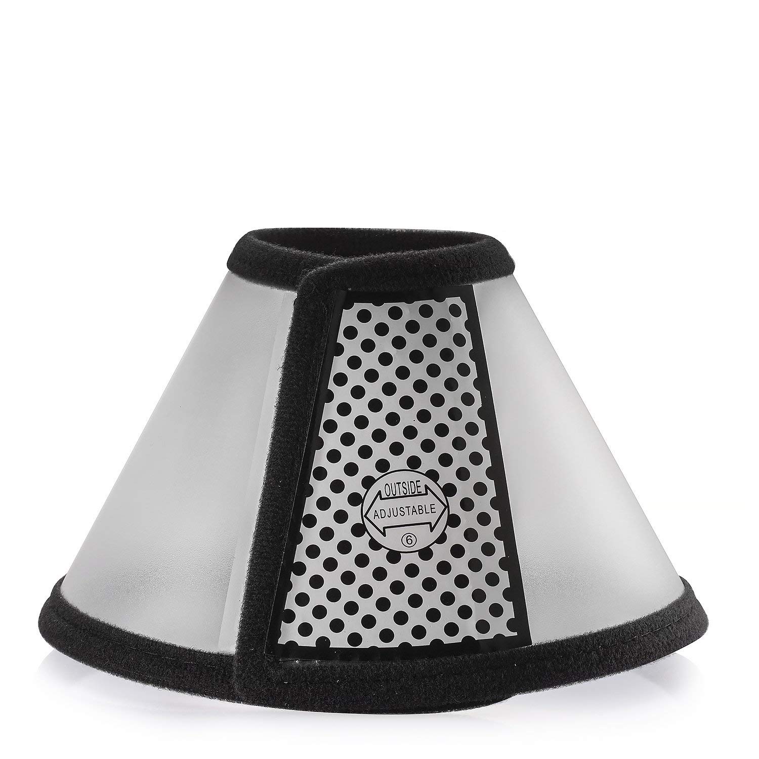 3Keys Adjustable Recovery Pet Cone Plastic Elizabeth Protective Anti-Bite Lick Wound Healing Safety Practical E-Collar for Cats Puppy Rabbit (L, White) (B07PGQC5PV) Amazon Price History, Amazon Price Tracker