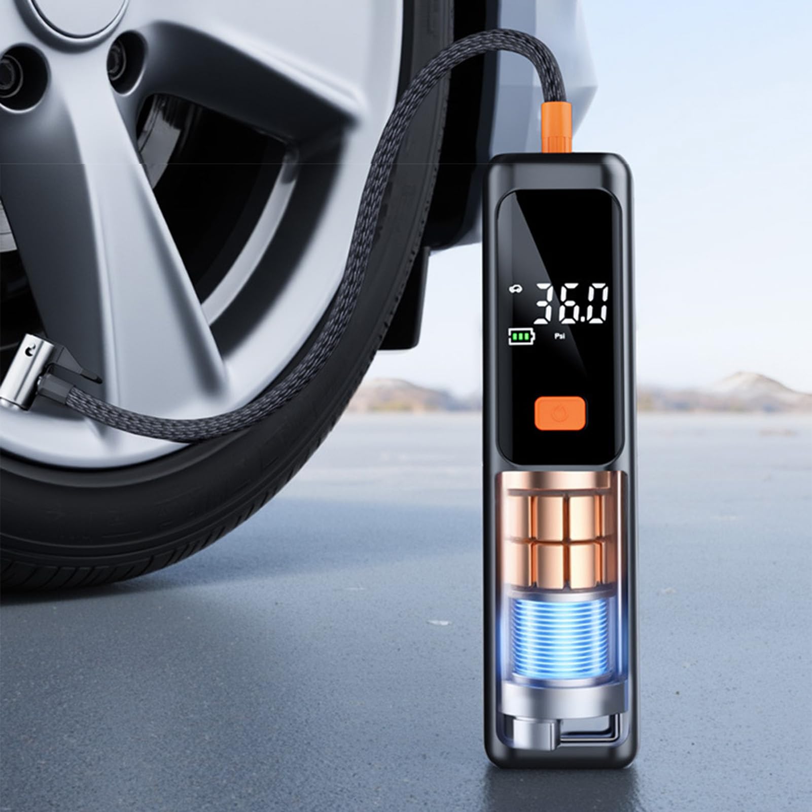 Gonfleur de pneus pour voiture Outil adaptateur électrique