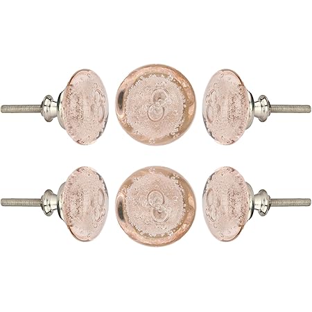 Perilla Home Set Of 8 Crystal Knobs Decorative Glass Knobs - View #4