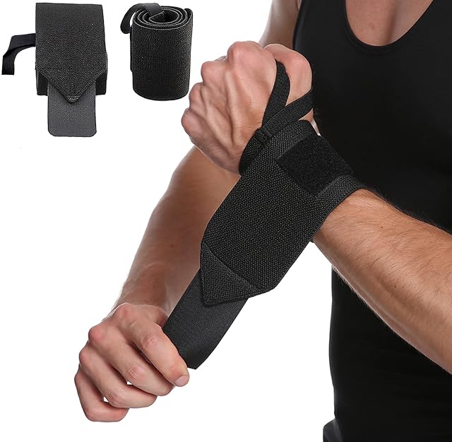 SUJAYU Wrist Wraps 2 Pack Wrist Brace Wrist Straps for Weightlifting Wrist Straps Lifting Straps Wrist Weights Carpal