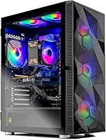 Skytech Gaming Storm Ryzen 7 5700 RTX 5060 Ti 8GB Gaming PC, 16GB DDR4 RAM, 1TB NVMe SSD, WiFi, Win 11 - 1080p Ultra 60+ FPS
