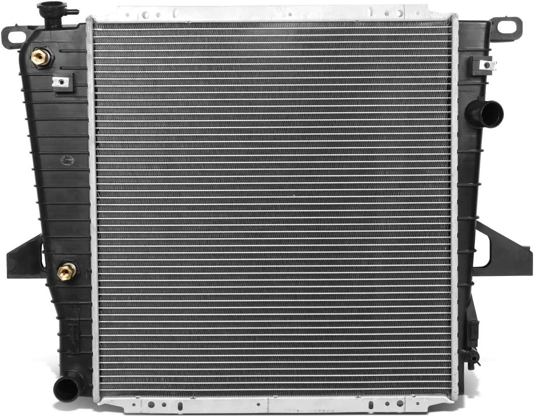 DNA Motoring OEM-RA-1728 OE Style Bolt-On Aluminum Core Cooling Radiator Compatible with 1995-2000 Explorer 4.0L AT