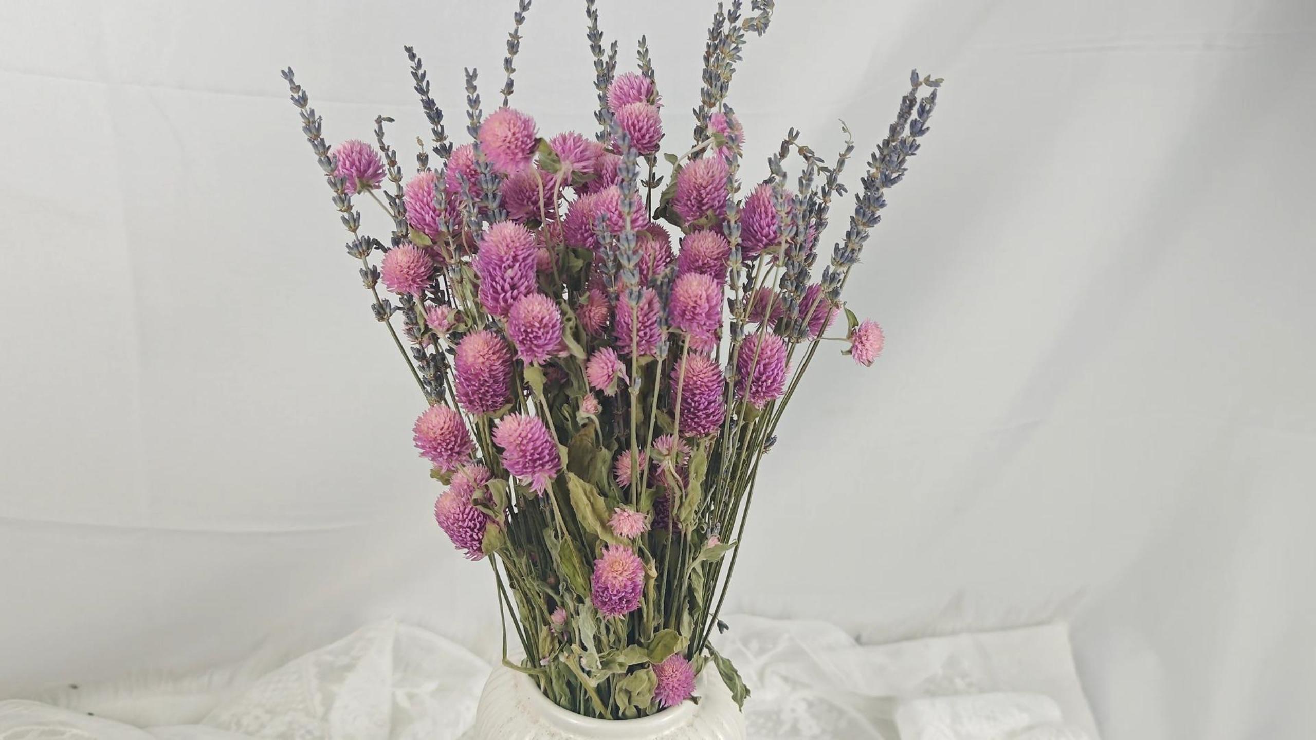 Ramo de flores secas natural con lavanda CISDUEO miniatura 7