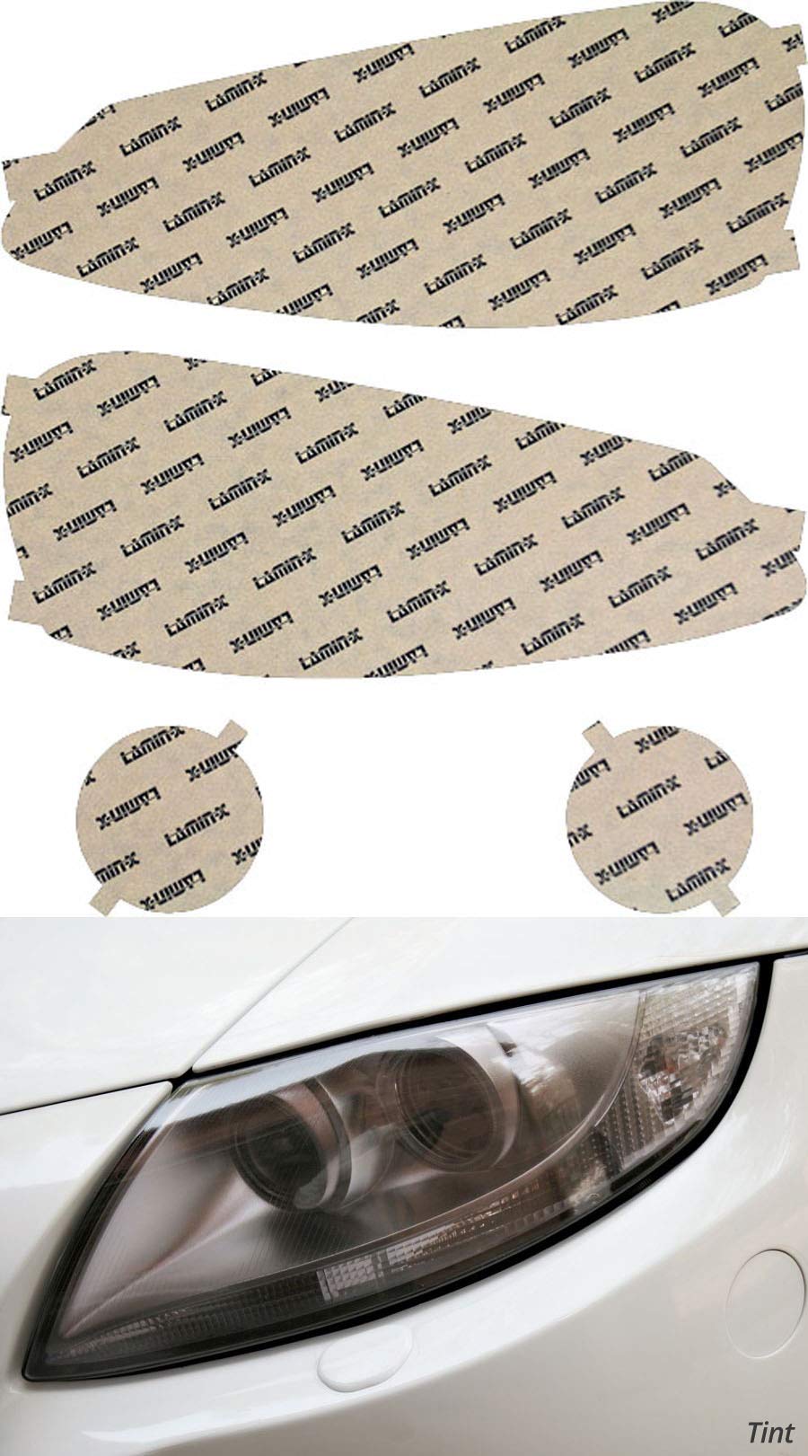 Lamin-x Custom Fit Tint Headlight Covers for Dodge Viper (03-10)