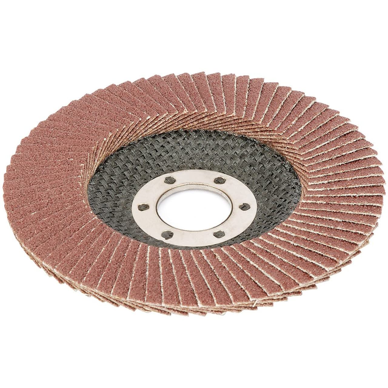 Draper White 30745 115Mm Aluminium Oxide Flap Disc (60 Grit)