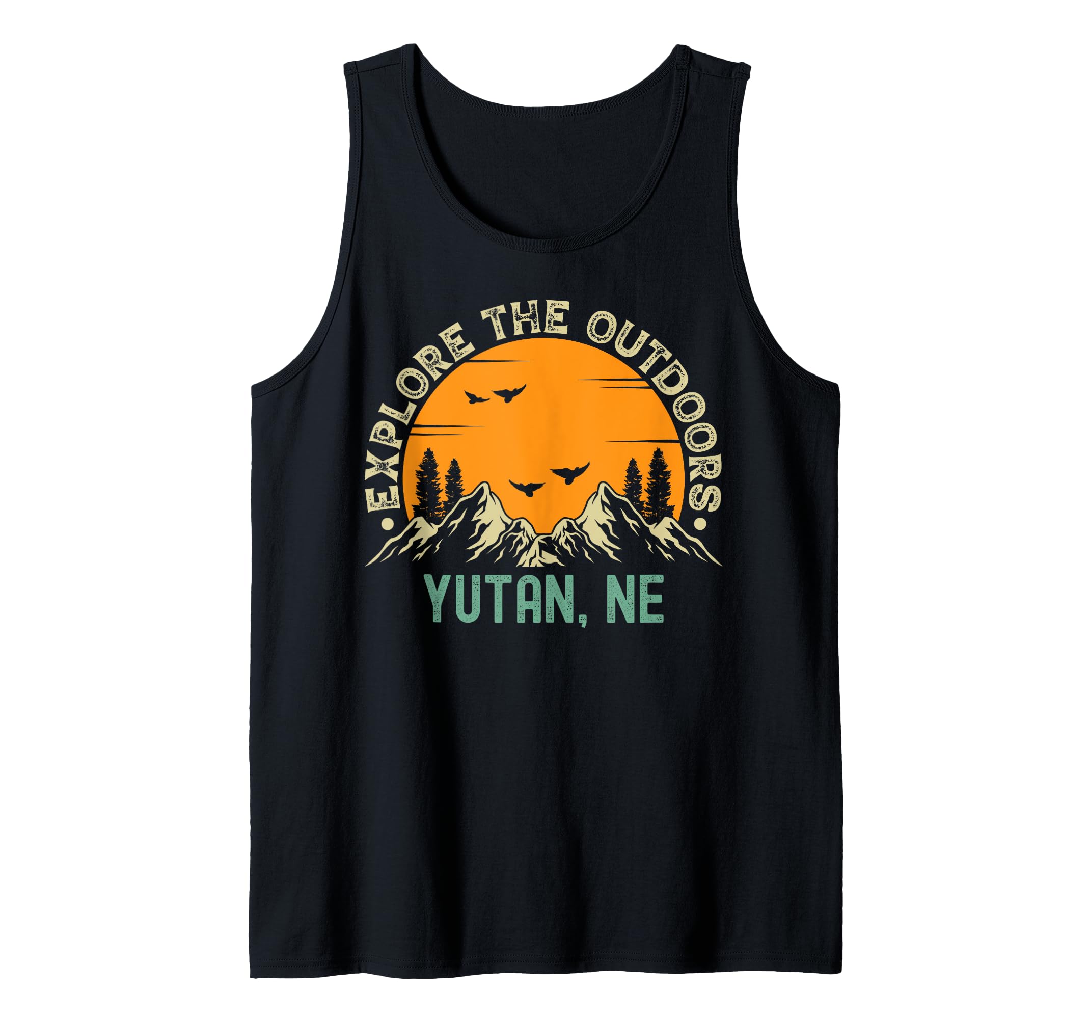 Yutan, Nebraska - Explore The Outdoors Tank Top