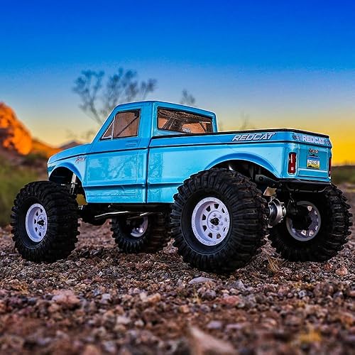 Miniatura 10 de Redcat Ascent 110 Escala Baja Centro de Gravedad (LCG) Performance Rock Crawler - Azul