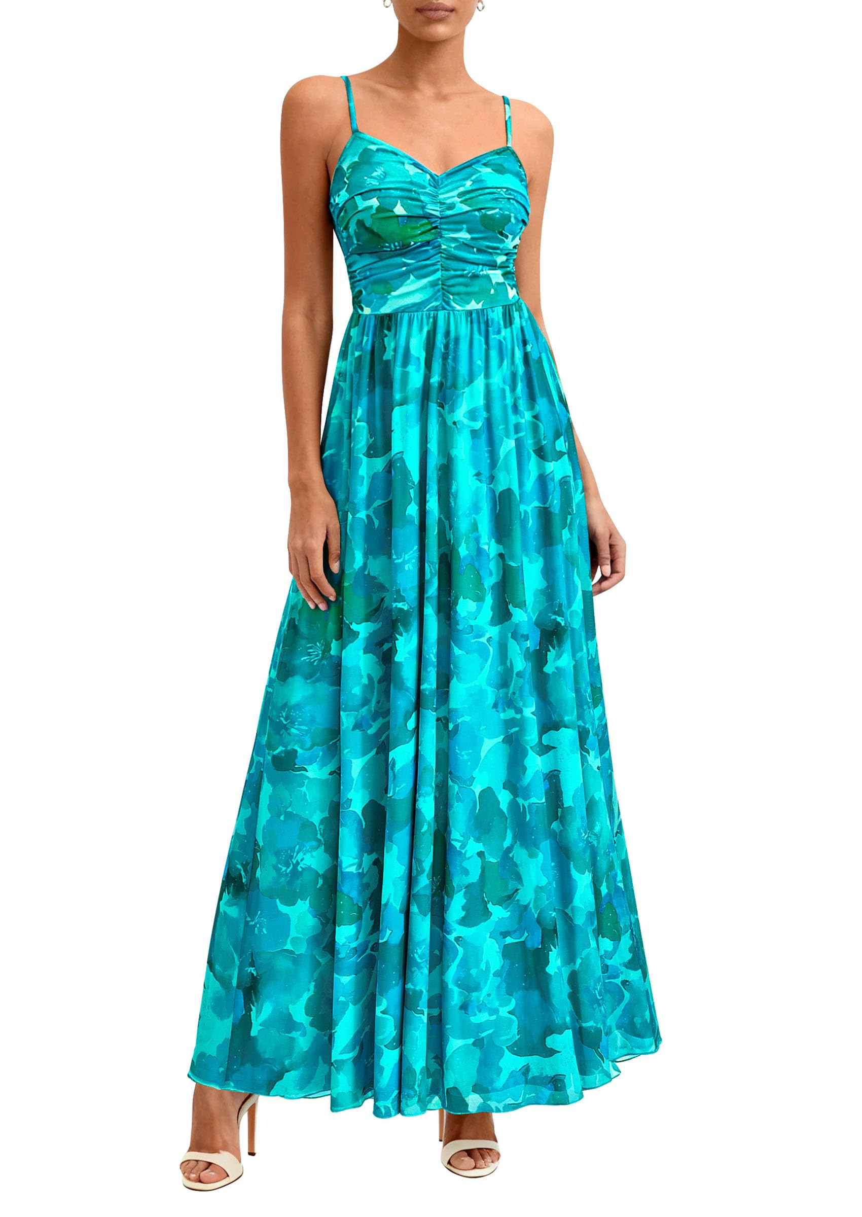 Women Summer Floral Maxi Dress