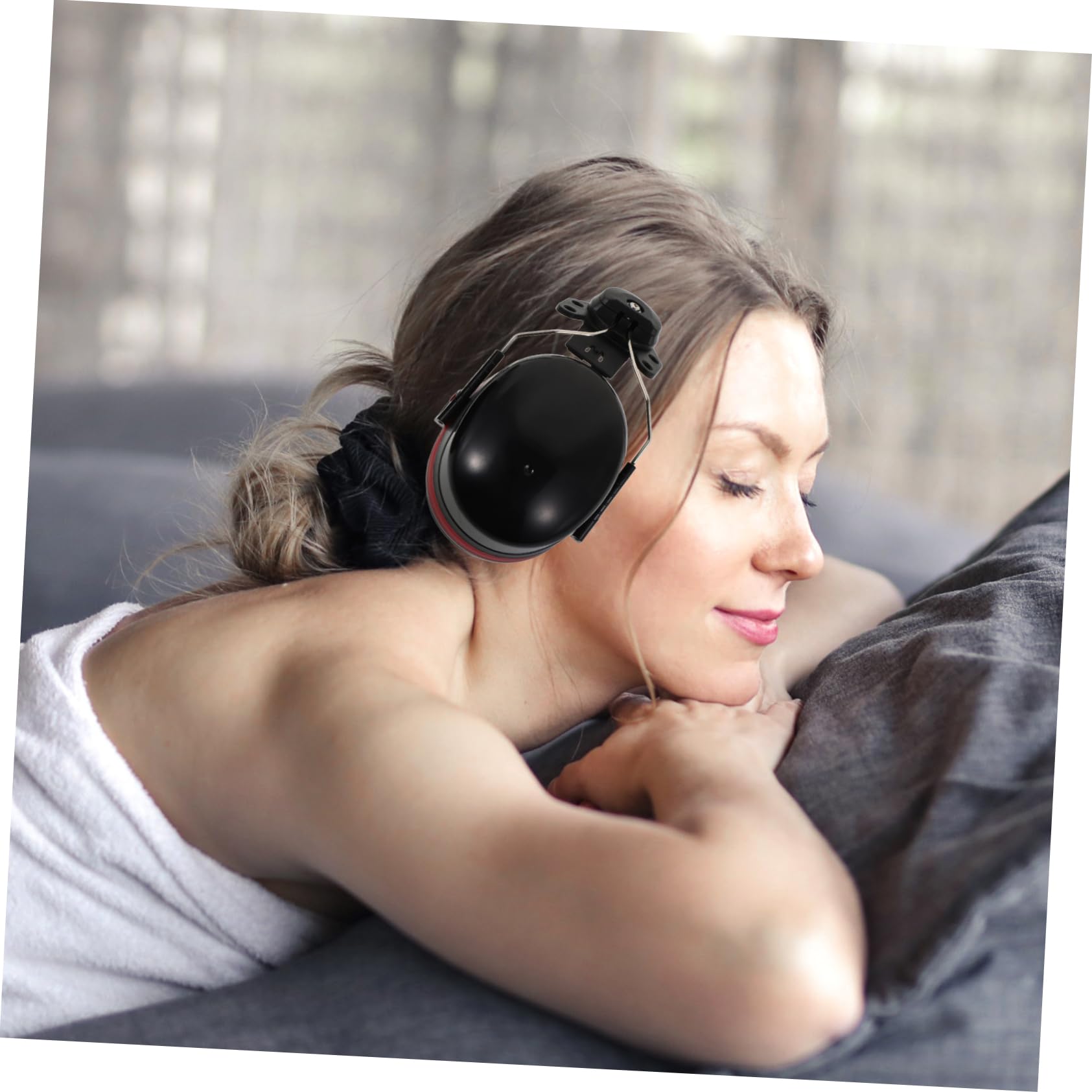 POPETPOP 4paia Cuffie Earmuff Antirumore Per Protezione Design Comfort Ottimale Per Officina Riduzione Confezione