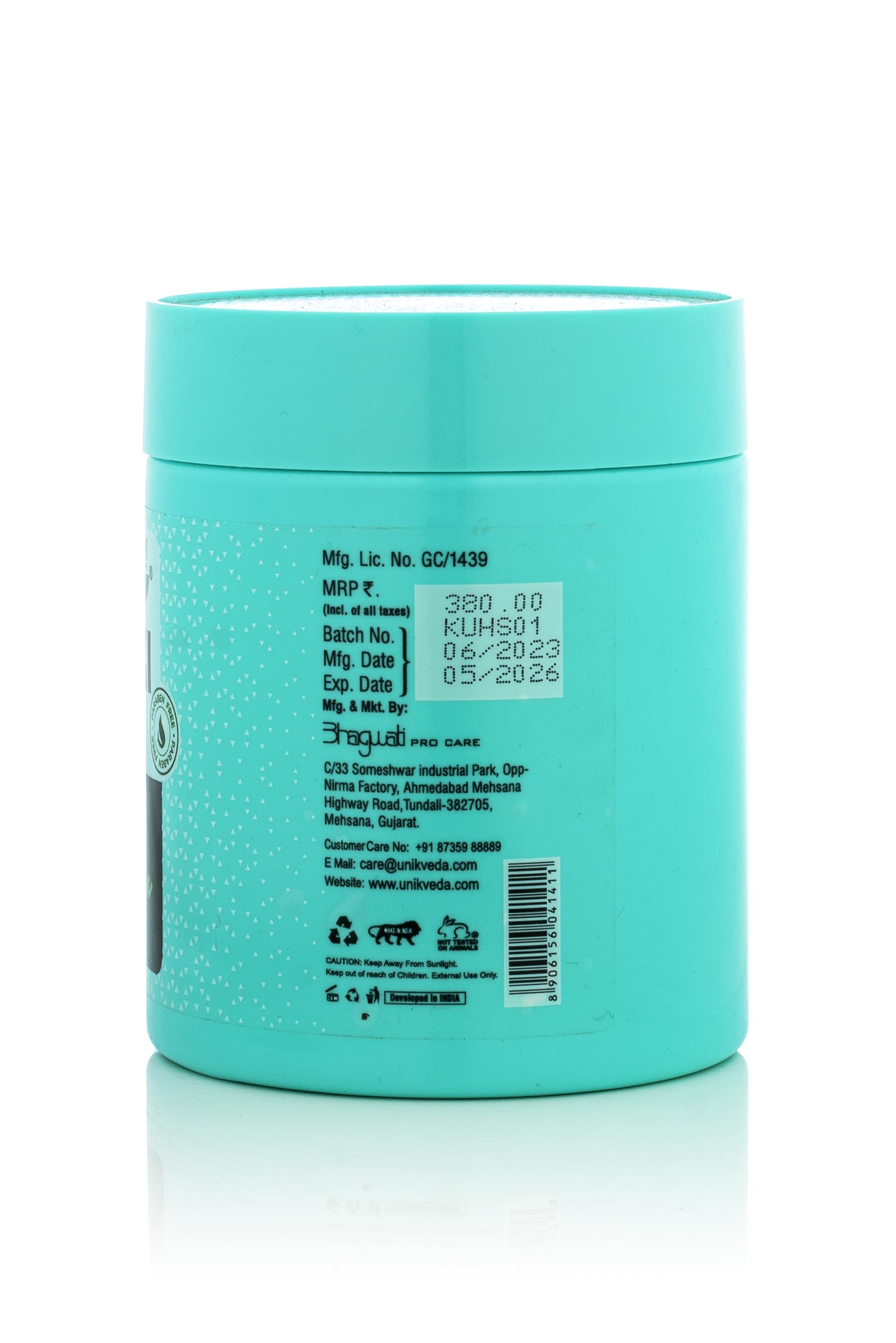 UNIKVEDA Brazalian Keratin Hair Spa with Hydrolyzed Keratin to Boost Hair Growth and Soft and Smooth Hair for Women 400gm 1