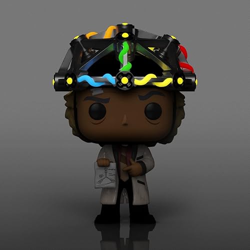 Vista 3 de Funko Pop! & Tee Regreso al futuro - Doc con casco, Adulto S