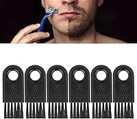 Vista 3 de Cepillo de limpieza multifuncional para afeitadora eléctrica, 6 uds